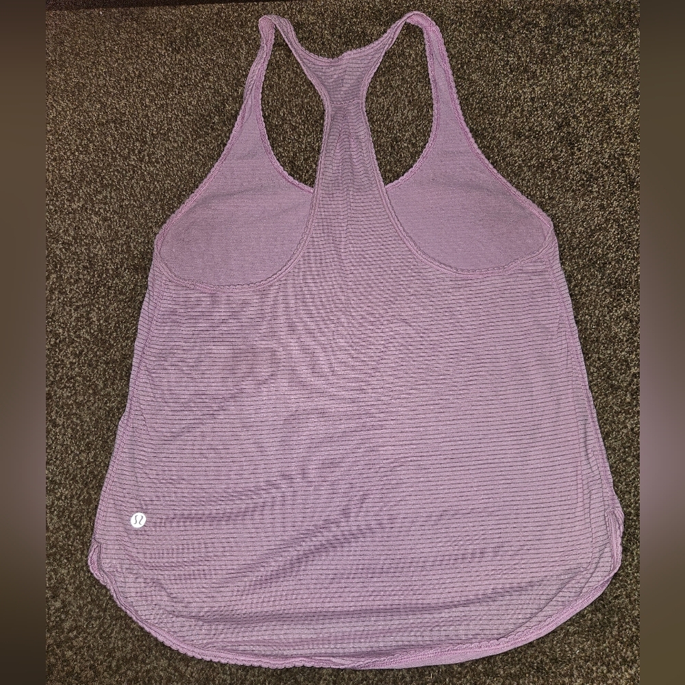 Purple Racerback Tank Top